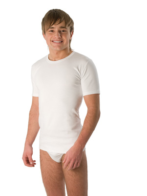 Teen-age vest (undershirt)short sleeve